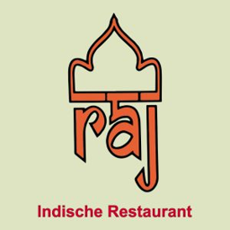 Raj Restaurant  logo.